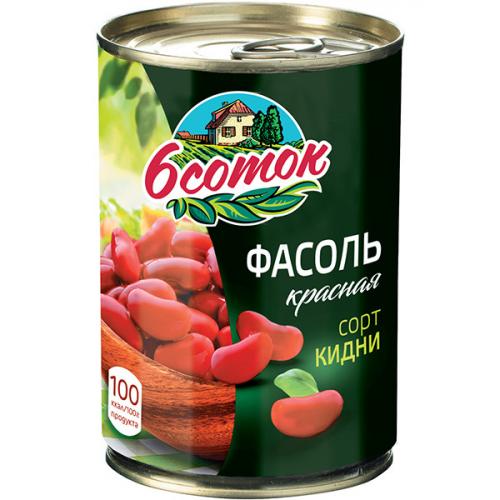 Фасоль красная 6 Соток, DESAN, 425 мл