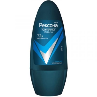 Антиперспирант шариковый Рексона Men Кобальт, Unilever HPC, 50 мл