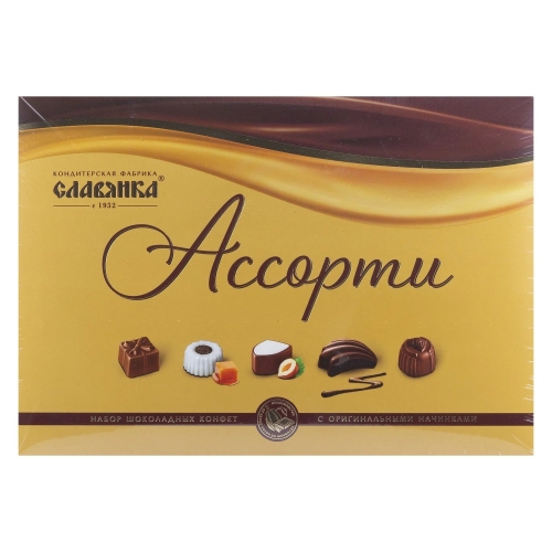 Конфеты «Ассорти», КФ «Славянка», 183 г