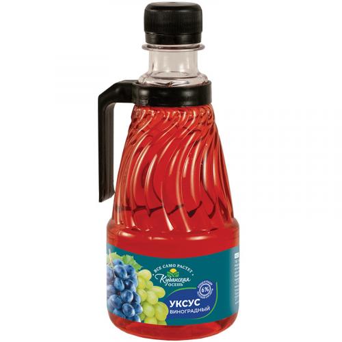 Уксус Кубанская осень Виноградный 6%, Стоевъ, 350 мл