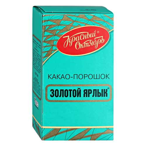 Какао порошок «Золотой Ярлык», Красный Октябрь, 100 г