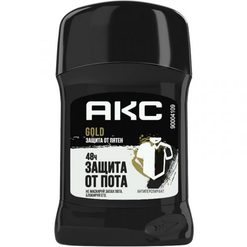 Антиперспирант-карандаш Акс Gold Защита от пятен, Unilever HPC, 50 мл