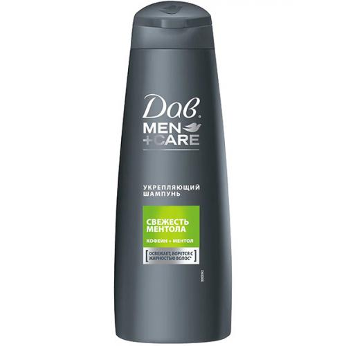 Шампунь Дав Men+Care Свежесть ментола для волос, Unilever HPC, 380 мл