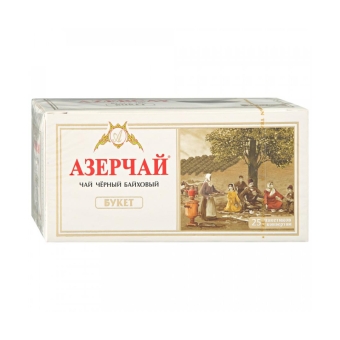 Чай черный «Азерчай» Букет байховый, Кубань-Ти,