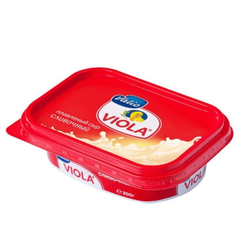 Сыр плавленый «Виола» Сливочный 50%, Валио, 200 г