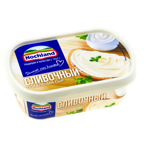 Сыр плавленый «Хохланд» Сливочный 55%, Россия, 200 г