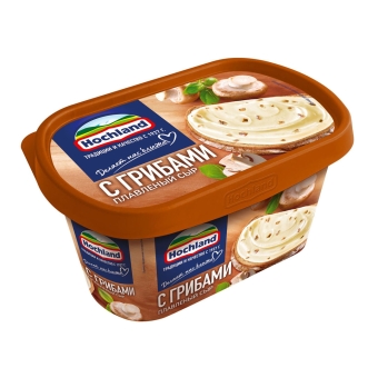 Сыр плавленый «Хохланд» с Грибами 55%, Россия, 400 г