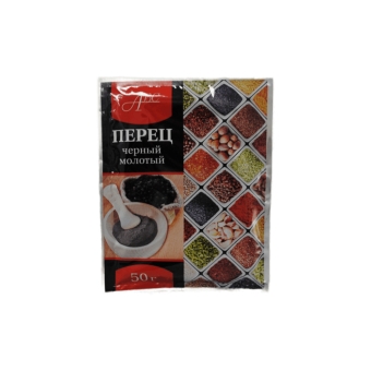 Перец черный молотый, АВС Продукт, 50 г