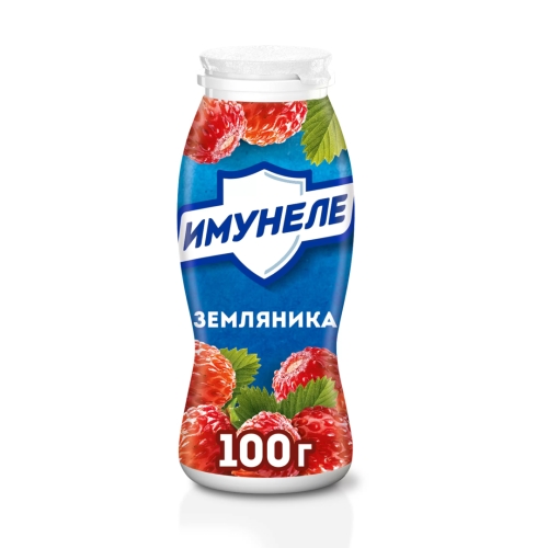 Кисломолочный напиток «Имунеле» Земляника 1,2%, ВБД, 100 г