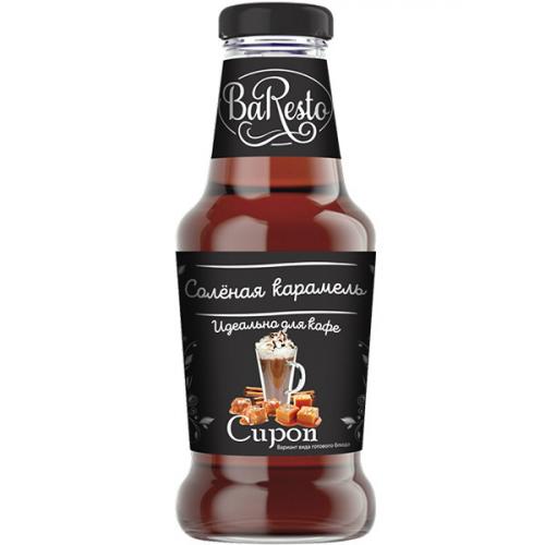Сироп Baresto Соленая карамель, ПИКАНТА, 300 г