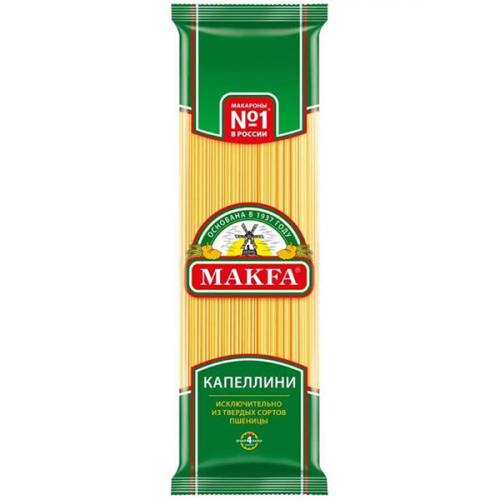 Макаронные изделия Makfa Капеллини, вермишель длинная, Макфа, 450 г
