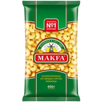 Макаронные изделия Makfa улитки, Макфа, 400 г