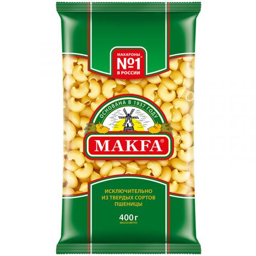 Макаронные изделия Makfa улитки, Макфа, 400 г
