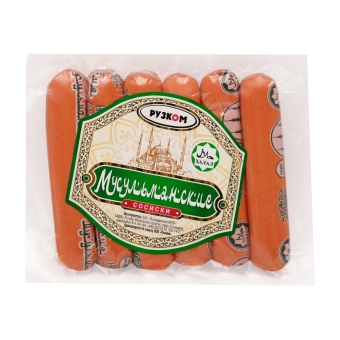 Сосиски Мусульманские Халяль, Лыткаринский, 380 г
