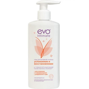 Гель Evo Intimate Успокоение и восстановление для интимной гигиены, Аванта-Сувенир, 250 мл