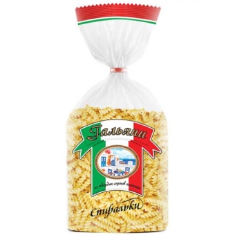 Макаронные изделия Гальяни Спиральки, Мелком, 450 г