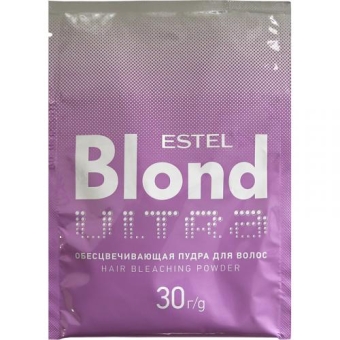 Пудра Estel Ultra Blond обесцвечивающая для волос, Эстель, 30 г