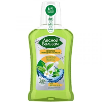 Ополаскиватель для полости рта Лесной бальзам Природная свежесть, Концерн Калина, 250 мл