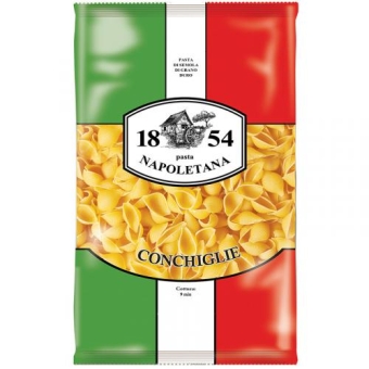 Макароны Napoletana Ракушки, Мелком, 400 г
