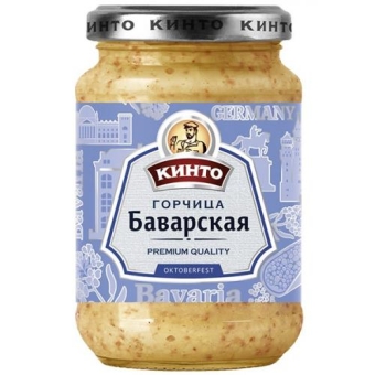 Горчица Кинто Баварская Oktoberfest, Дарсил, 170 мл