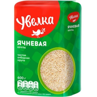 Крупа Увелка ячневая, Увелка, 600 г