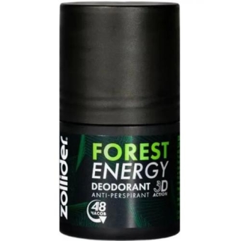 Дезодорант-антиперспирант шариковый Zollider Forest Energy, Градиент, 50 мл