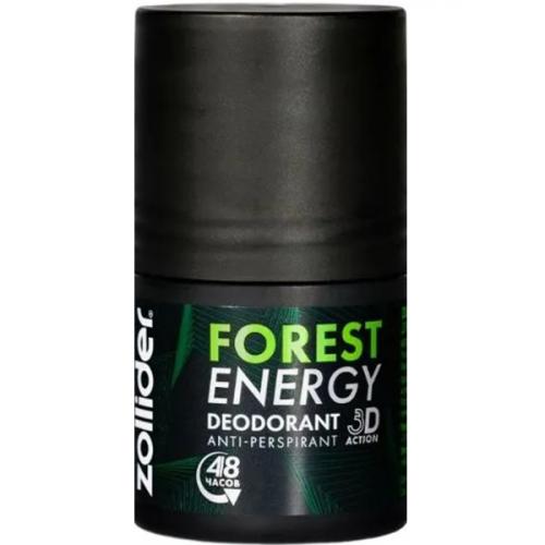 Дезодорант-антиперспирант шариковый Zollider Forest Energy, Градиент, 50 мл