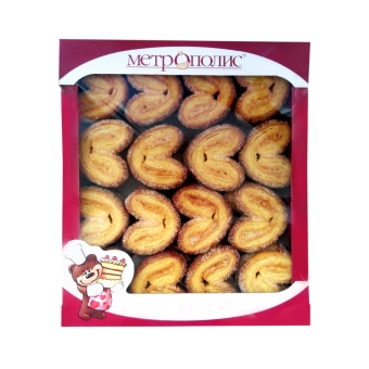 Печенье слоеное «Веретено» с Сахаром, Метрополис, 2,5 кг