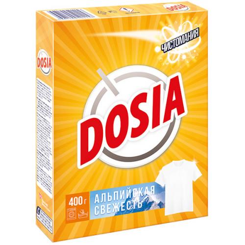 Порошок стиральный Dosia Optima Альпийская свежесть, Reckitt Benckiser (HyHo), 400 г