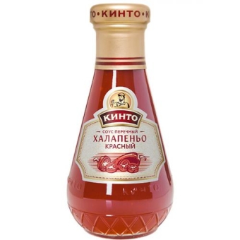 Соус перечный Кинто Халапеньо красный, Дарсил, 195 г