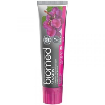 Паста зубная Biomed Sensitive с экстрактом косточек винограда, SPLAT, 100 г