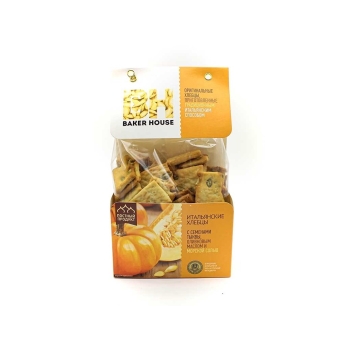 Хлебцы «Итальянские» с семечками тыквы, Бейкер Хаус, 250 г