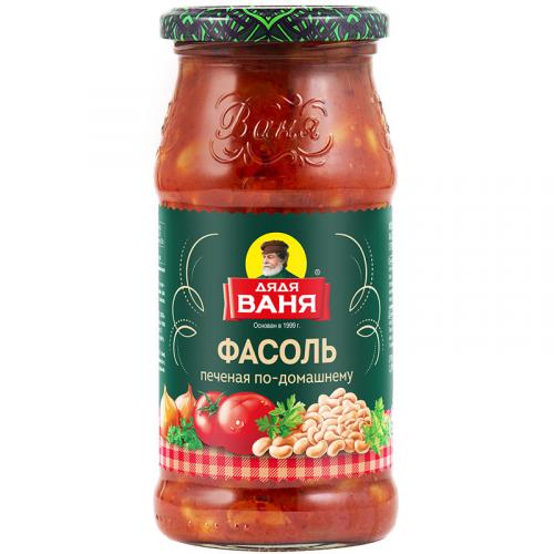 Фасоль Дядя Ваня печеная по-домашнему, Дядя Ваня Трейдинг, 480 г