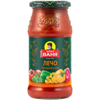 Лечо Дядя Ваня Закарпатское, Дядя Ваня Трейдинг, 460 г