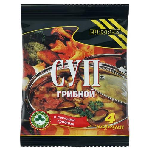 Суп быстрого приготовления Europek Грибной, Europek, 75 г