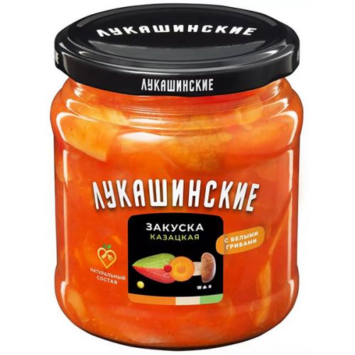 Закуска Лукашинские казацкая с белыми грибами, Форвард, 450 г