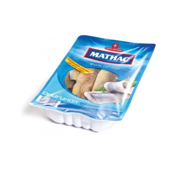 Сельдь «Матиас» филе в масле (пласт), Санта Бремор, 500 г