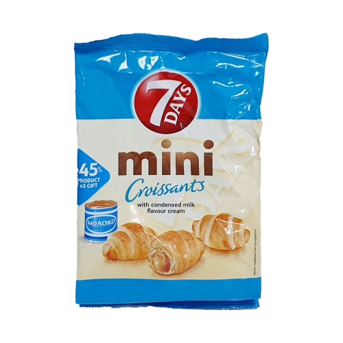 Круассаны-мини «7DAYS» с вареной сгущенкой, 7DAYS, 105 г