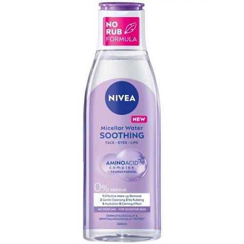 Вода мицеллярная Nivea MicellAir Soothing смягчающая для чувствительной кожи, Beiersdorf, 200 мл