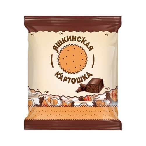 Конфеты «Яшкинская картошка» в шоколаде, КДВ Яшкино, 500 г