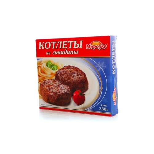 Котлеты «Морозко» из Говядины, Морозко, 330 г