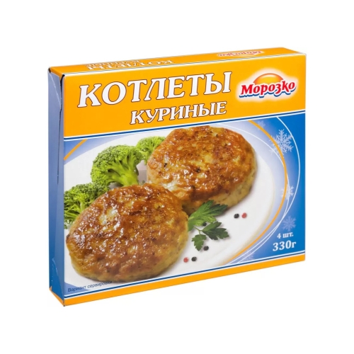 Котлеты «Морозко» Куриные, Морозко, 330 г