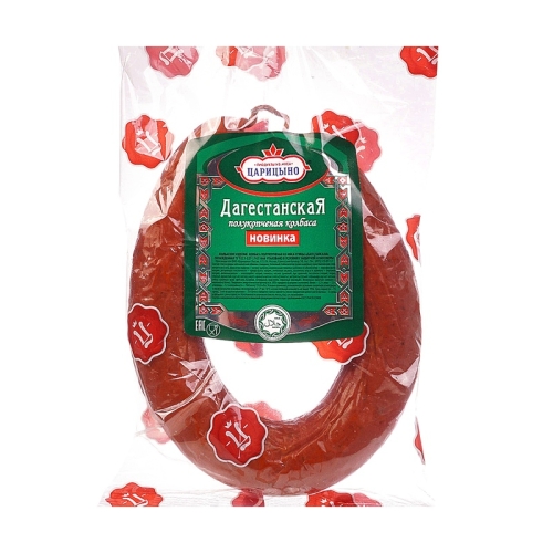 Колбаса Дагестанская полукопченая Халяль, Царицыно, 300 г