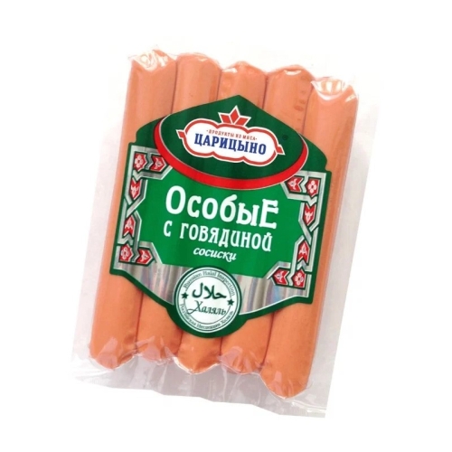 Сардельки с Говядиной Особые, МЗ «Царицыно», 300 г