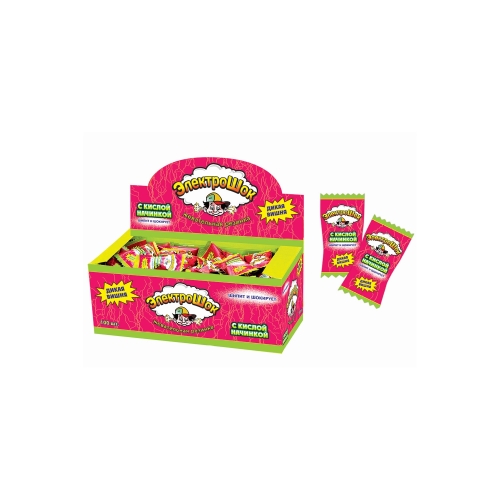 Жевательная резинка «Электрошок» Кисл.вишня, Бастион, 3,5 г