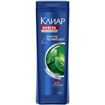 Шампунь Клиар Men Phytotechnology против перхоти, Unilever HPC, 400 мл