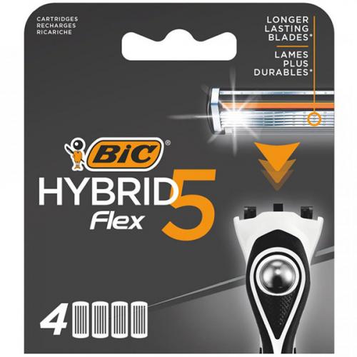 Кассеты сменные Bic Hybrid 5 Flex, BIC,