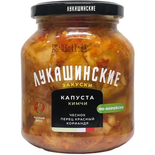 Капуста Лукашинские кимчи по-корейски, ФОРВАРД, 340 г