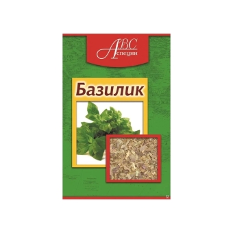 Базилик сушеный, АВС Продукт, 10 г