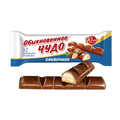 Батончик «Обыкновенное Чудо» сливочная начинка, КФ «Славянка», 55 г